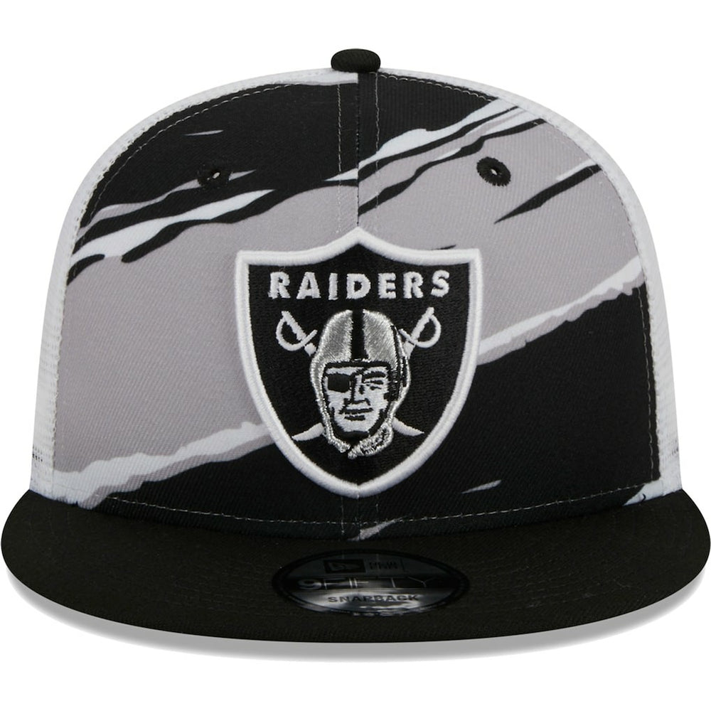 Las Vegas Raiders New Era Tear Trucker 9FIFTY Snapback Hat - Black Hats