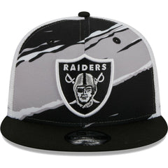 Las Vegas Raiders New Era Tear Trucker 9FIFTY Snapback Hat - Black Hats