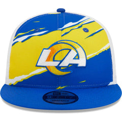 Los Angeles Rams New Era Tear Trucker 9FIFTY Snapback Hat - Royal Hats