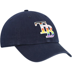 Tampa Bay Rays '47 Team Pride Clean Up Adjustable Hat - Navy Hats