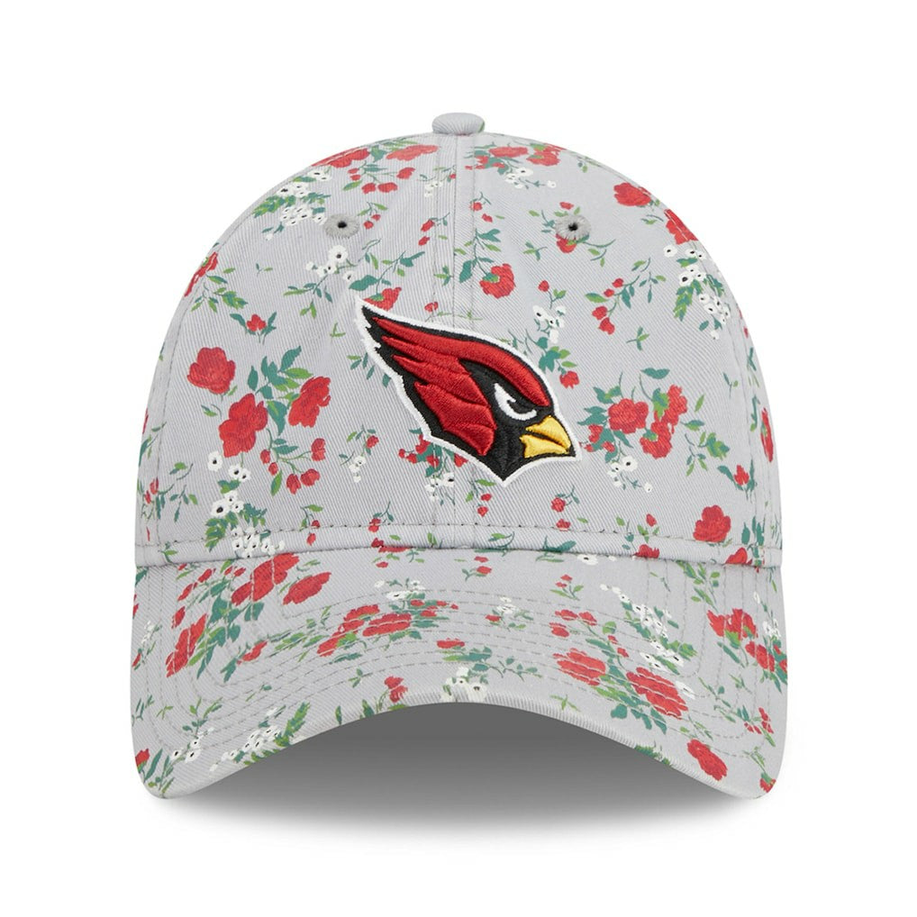 New Era Arizona Cardinals Women's Bouquet 9TWENTY Adjustable Hat - Gray Hats