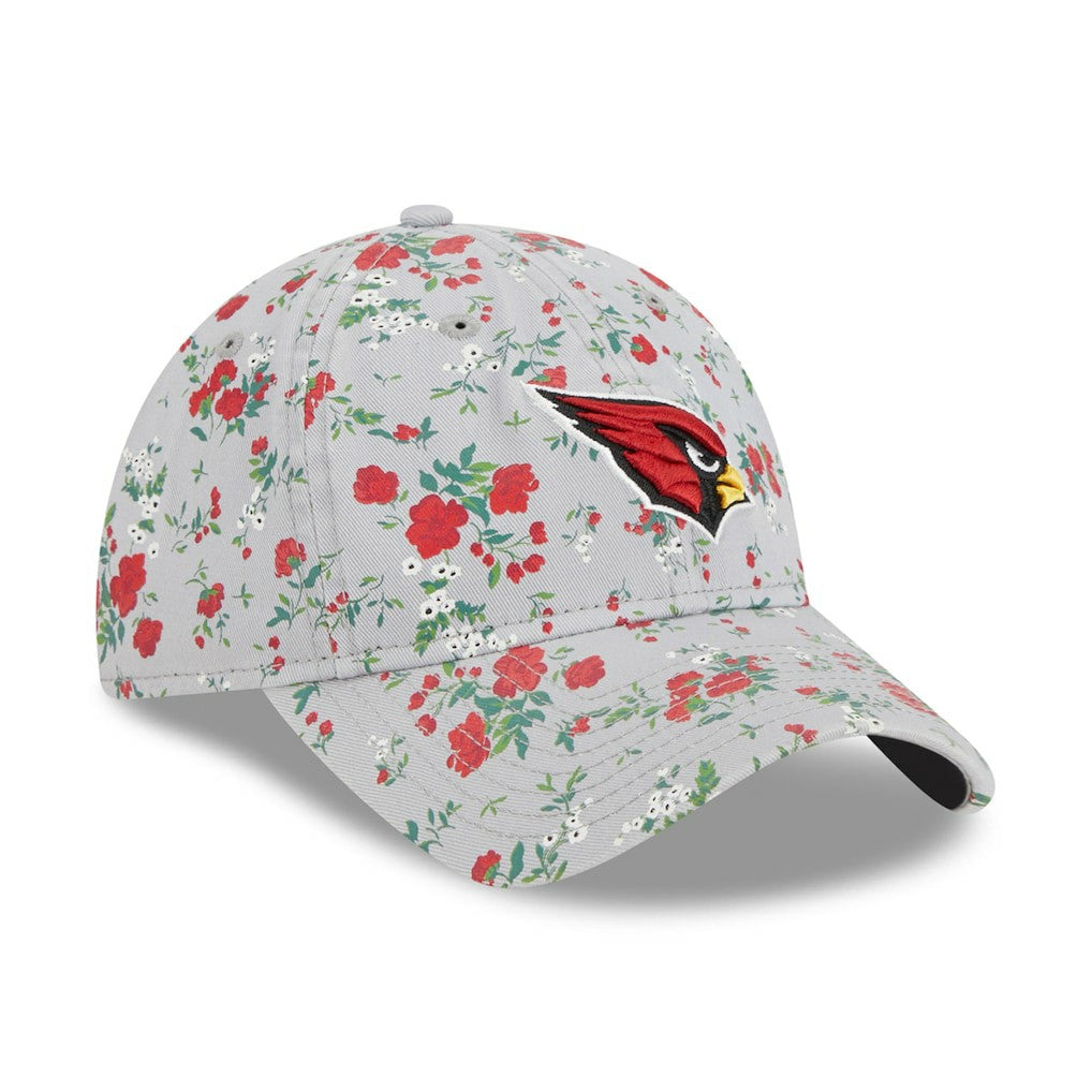 New Era Arizona Cardinals Women's Bouquet 9TWENTY Adjustable Hat - Gray Hats