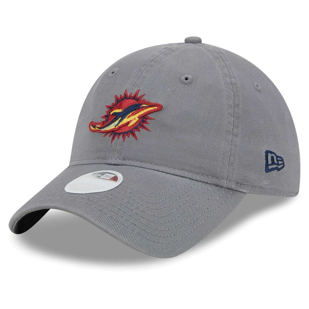 Miami Dolphins New Era Women's Color Pack Multi 9TWENTY Adjustable Hat - Gray Hats