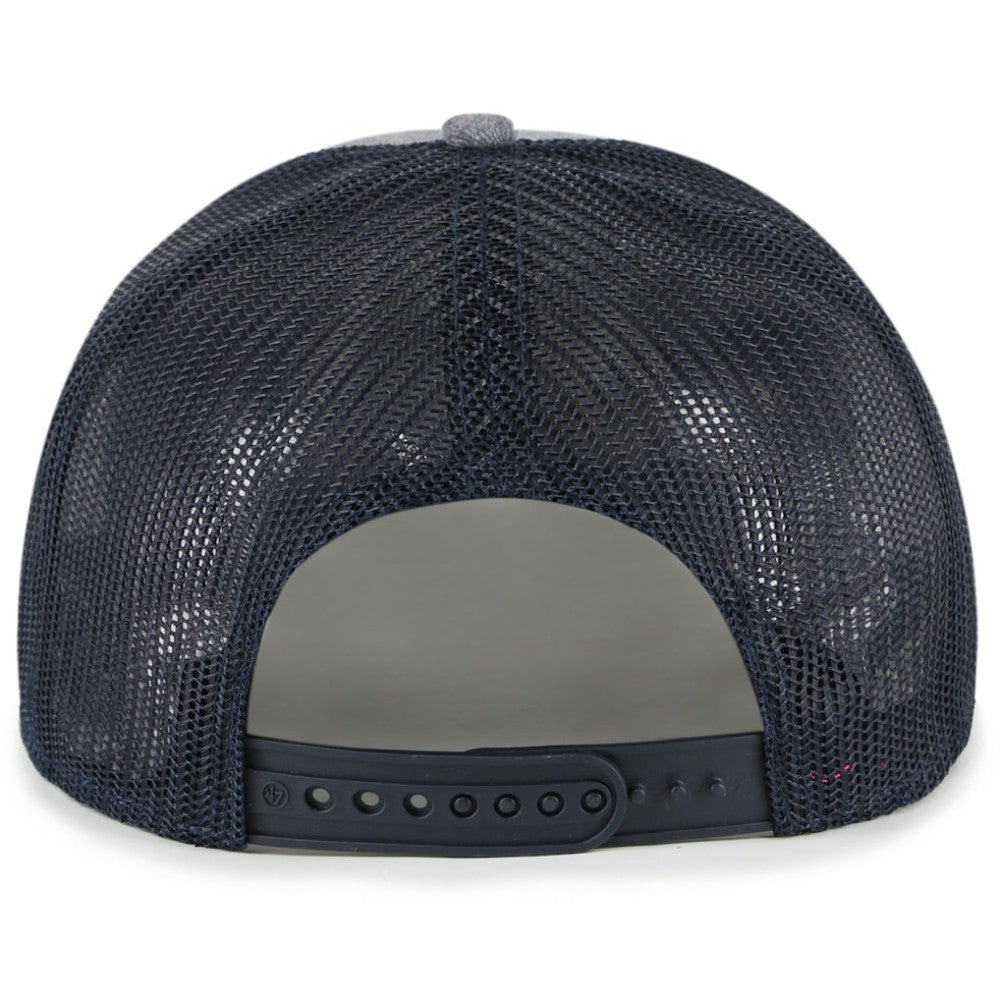 New York Yankees '47 Slate Trucker Snapback Hat - Charcoal/Navy Hats