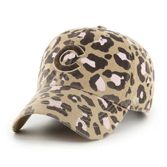Chicago Cubs '47 Women's Bagheera Clean Up Adjustable Hat - Khaki Hats
