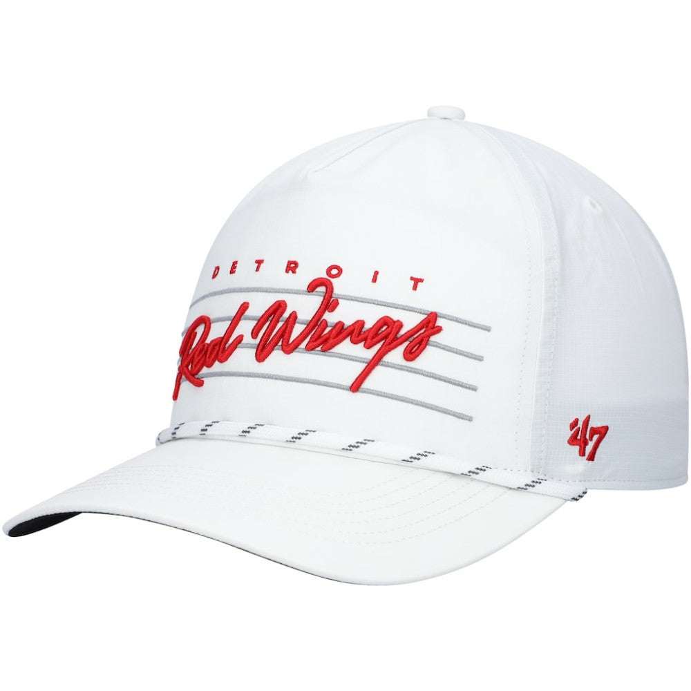 Detroit Red Wings '47 Downburst Hitch Adjustable Hat - White | US 200021834