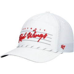 Detroit Red Wings '47 Downburst Hitch Adjustable Hat - White | US 200021834