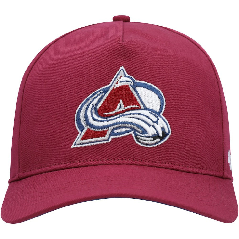 Colorado Avalanche '47 Primary Hitch Snapback Hat - Burgundy | US 200021866