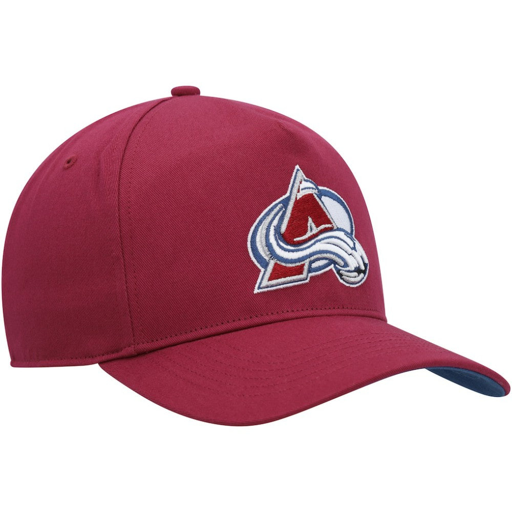 Colorado Avalanche '47 Primary Hitch Snapback Hat - Burgundy | US 200021866