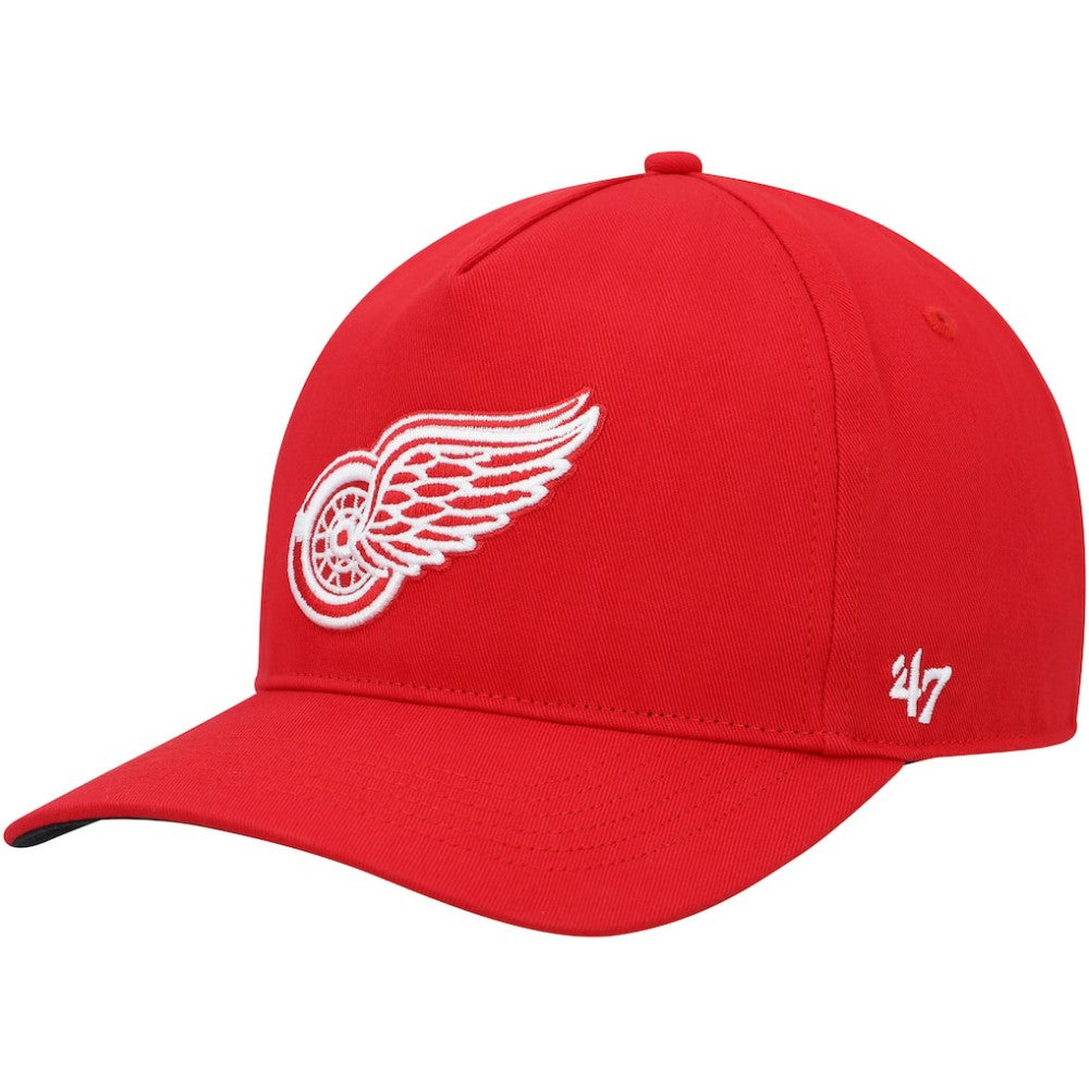 Detroit Red Wings '47 Primary Hitch Snapback Hat - Red | US 200021868