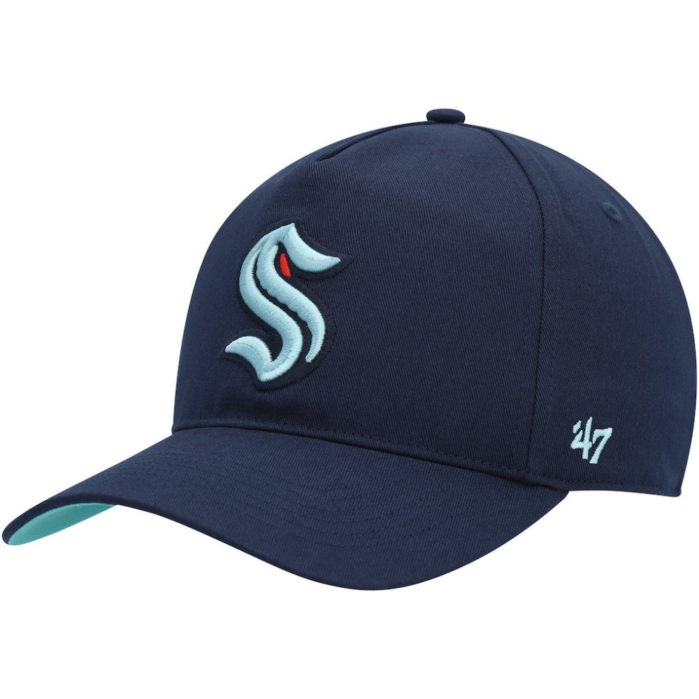 Seattle Kraken '47 Primary Hitch Snapback Hat - Deep Sea Blue | US 200021881