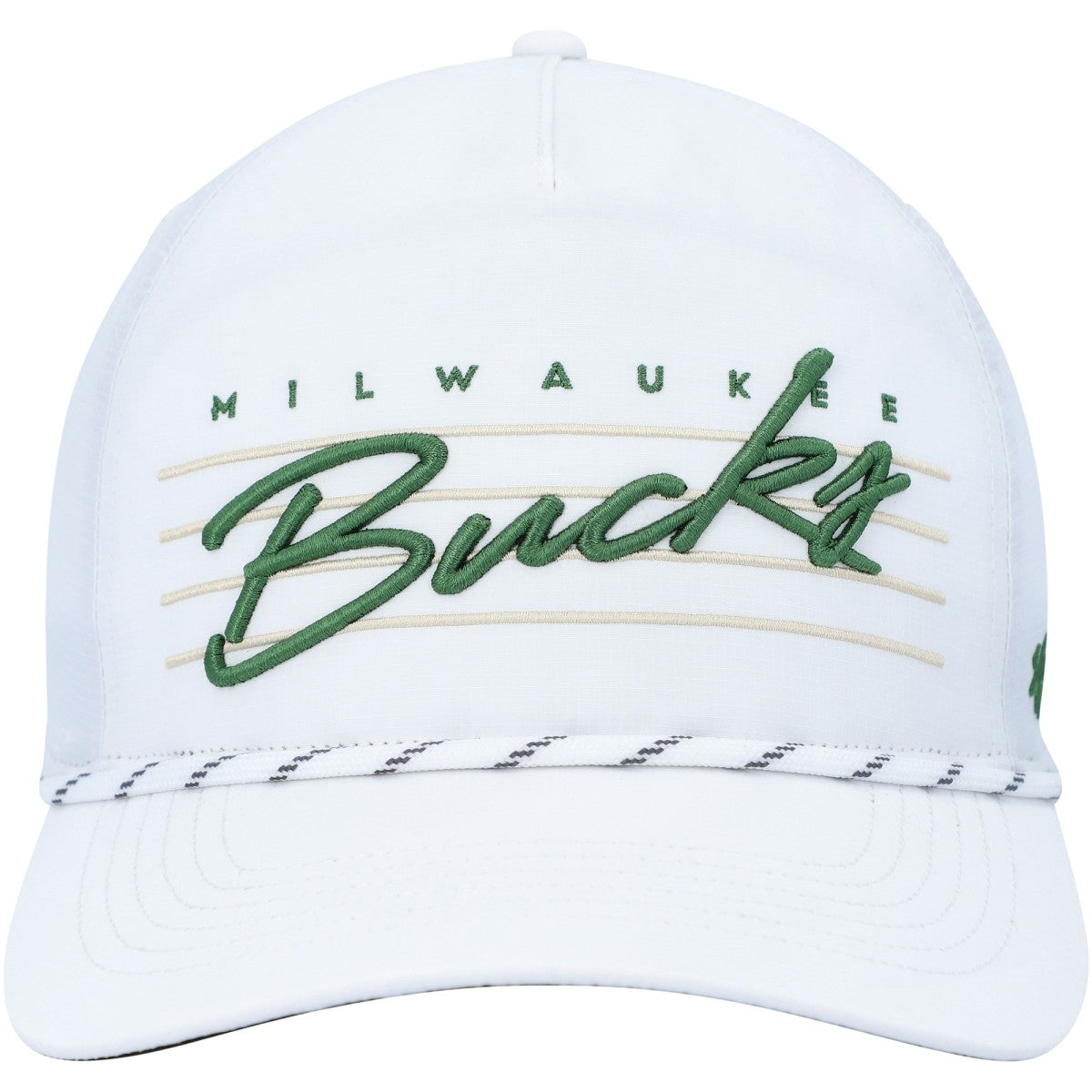 Milwaukee Bucks '47 Downburst Hitch Snapback Hat White - 47 brand