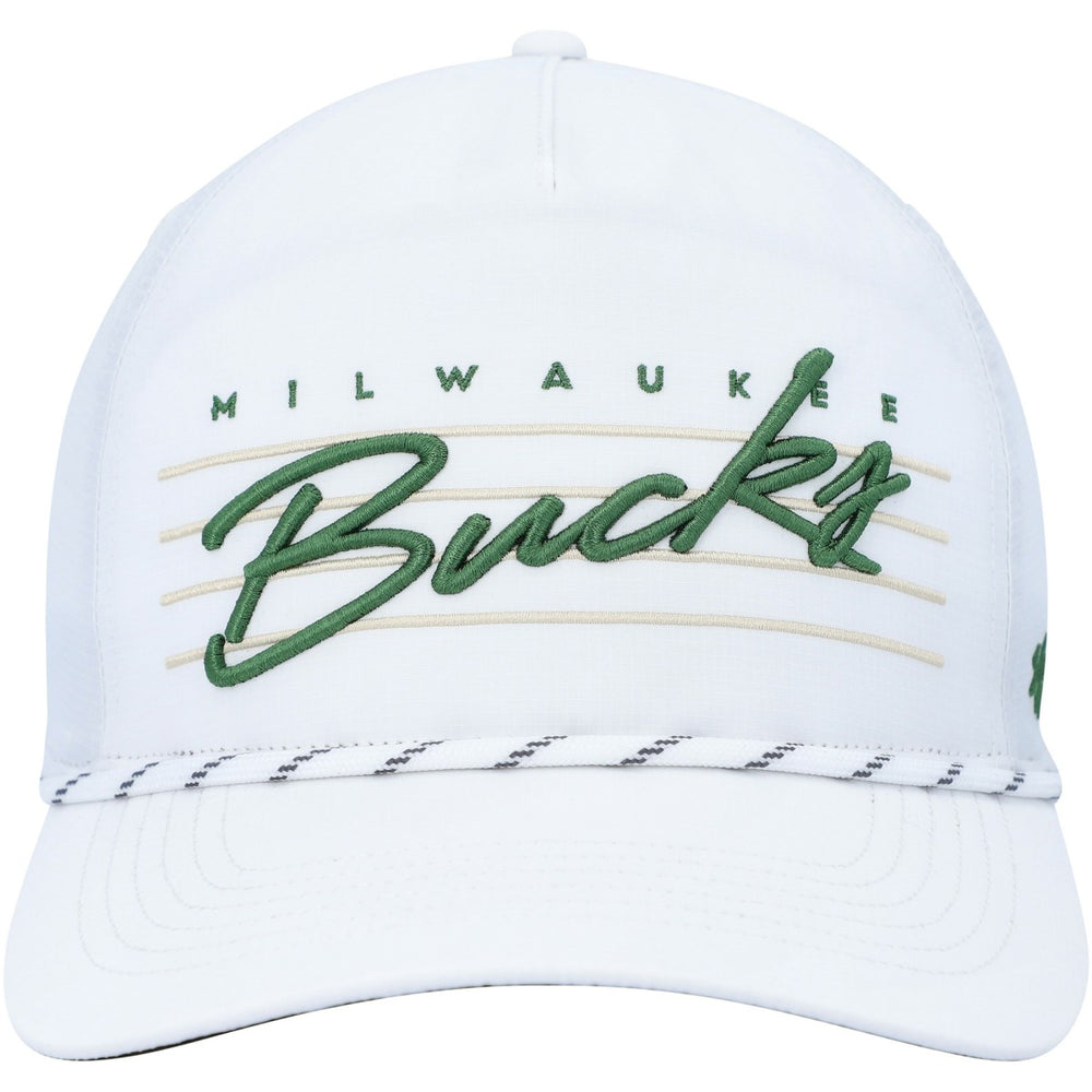 Milwaukee Bucks '47 Downburst Hitch Snapback Hat White - 47 brand
