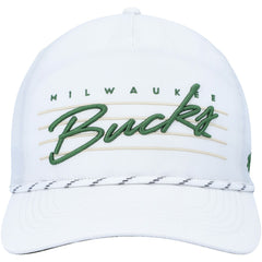 Milwaukee Bucks '47 Downburst Hitch Snapback Hat White - 47 brand