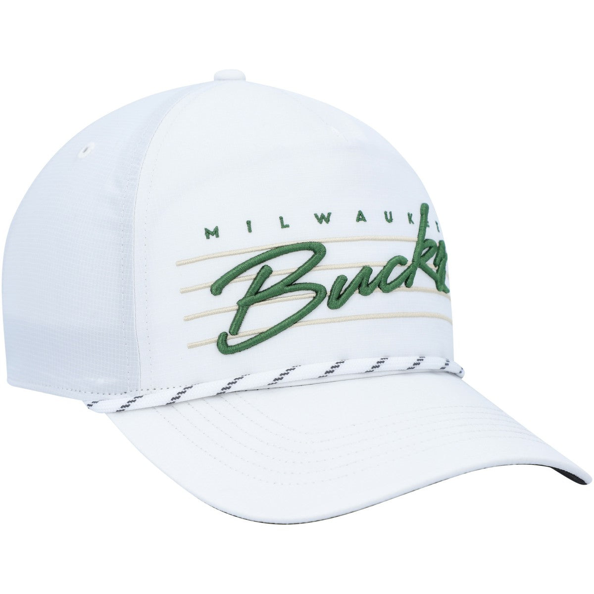 Milwaukee Bucks '47 Downburst Hitch Snapback Hat White - 47 brand
