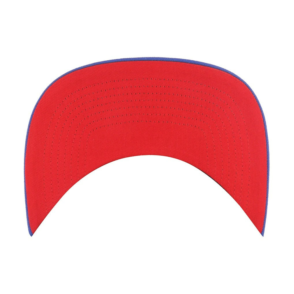 Philadelphia 76ers '47 Sure Shot Captain Snapback Hat Royal - 47 brand