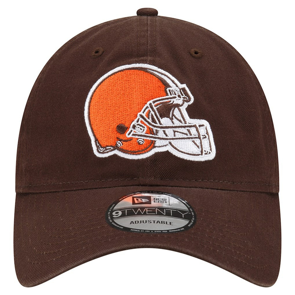 Cleveland Browns New Era Distinct 9TWENTY Adjustable Hat - Brown Hats