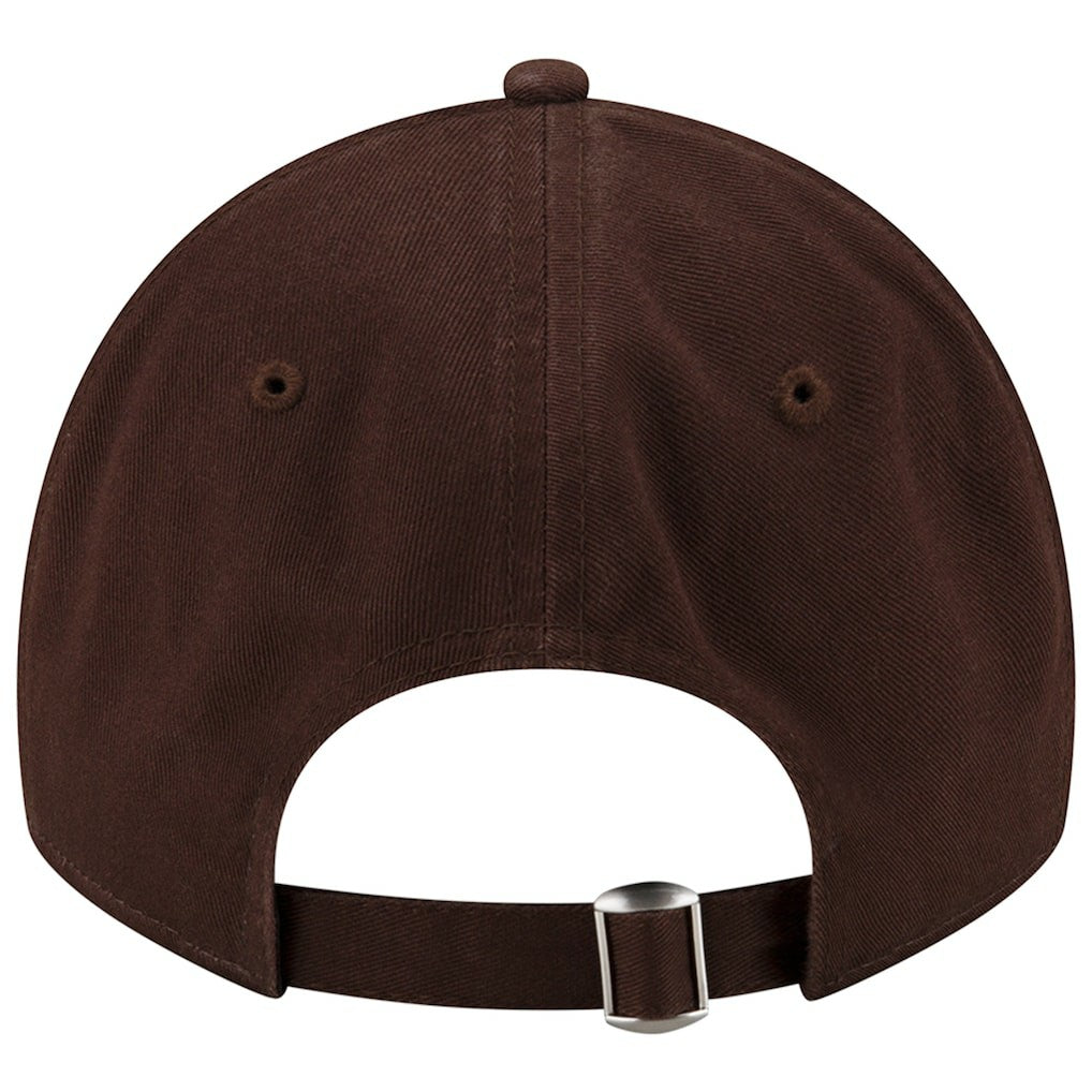 Cleveland Browns New Era Distinct 9TWENTY Adjustable Hat - Brown Hats