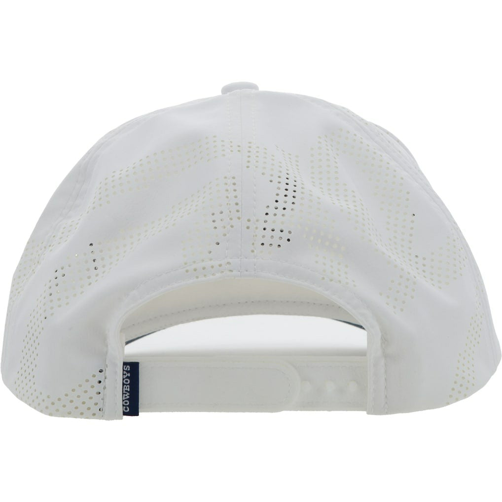 Dallas Cowboys HOOey Golf Trucker Adjustable Hat - White Hats