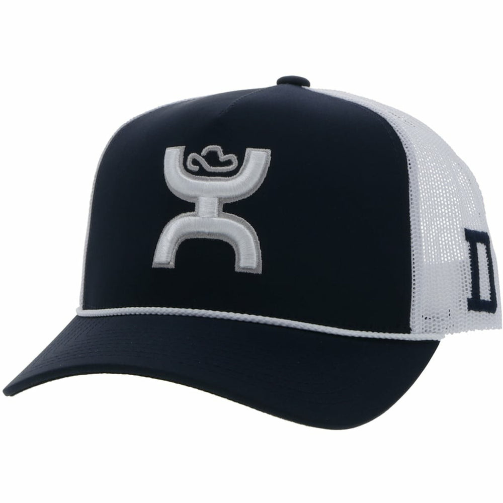 Dallas Cowboys HOOey Hands Up Trucker Adjustable Hat - Navy/White Hats
