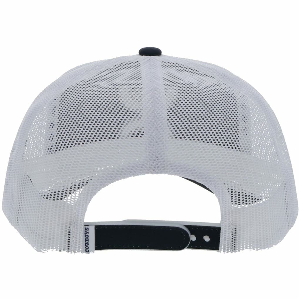 Dallas Cowboys HOOey Hands Up Trucker Adjustable Hat - Navy/White Hats