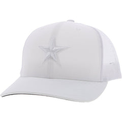 Dallas Cowboys HOOey Star Trucker Snapback Hat - White Hats