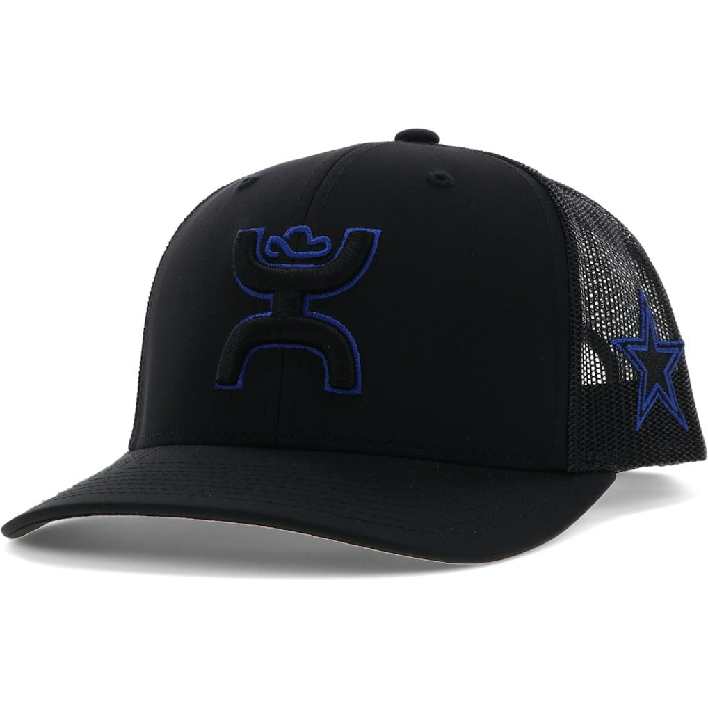 Dallas Cowboys HOOey Hands Up Trucker Snapback Hat - Black Hats