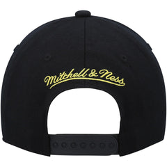 Utah Jazz MVP Team Two-Tone 2.0 Stretch-Snapback Hat Black/Gold - Mitchell & Ness