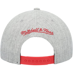 Miami Heat Hardwood Classics 2.0 Snapback Hat Heather Gray - Mitchell & Ness