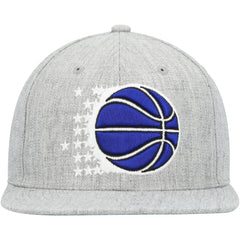 Orlando Magic Hardwood Classics 2.0 Snapback Hat Heather Gray - Mitchell & Ness