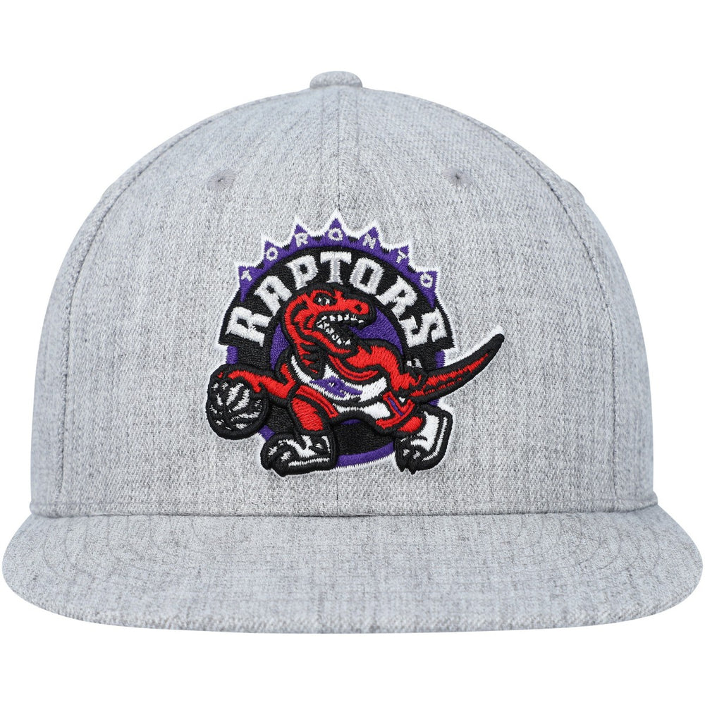 Toronto Raptors Hardwood Classics 2.0 Snapback Hat Heather Gray - Mitchell & Ness