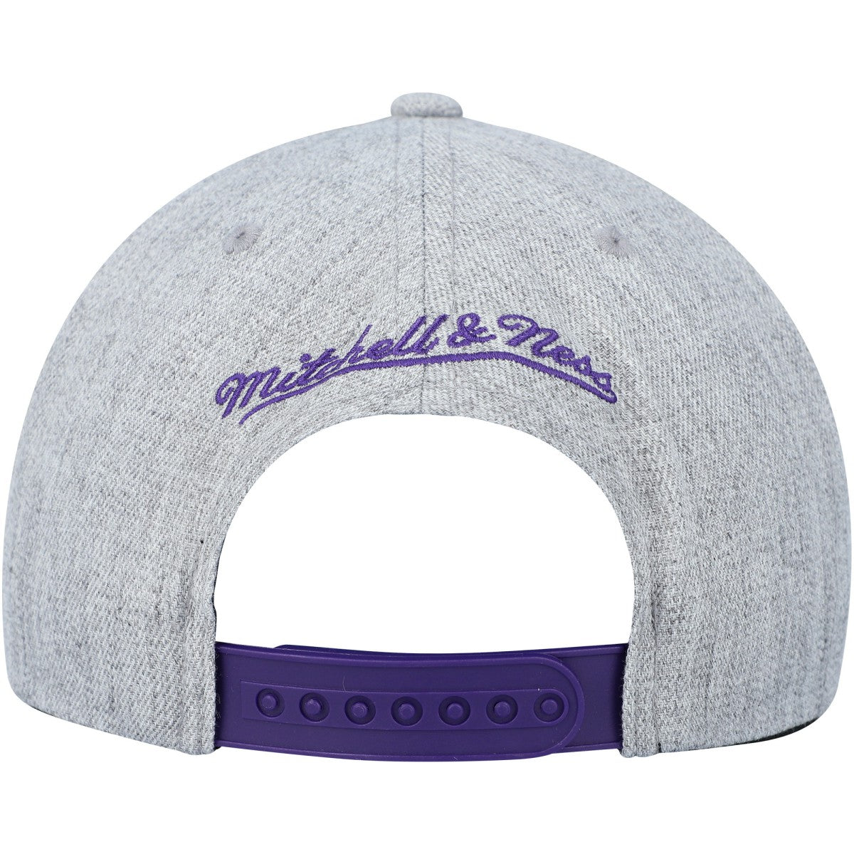 Toronto Raptors Hardwood Classics 2.0 Snapback Hat Heather Gray - Mitchell & Ness