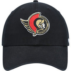 Ottawa Senators '47 Clean Up Adjustable Hat - Black | US 200022606