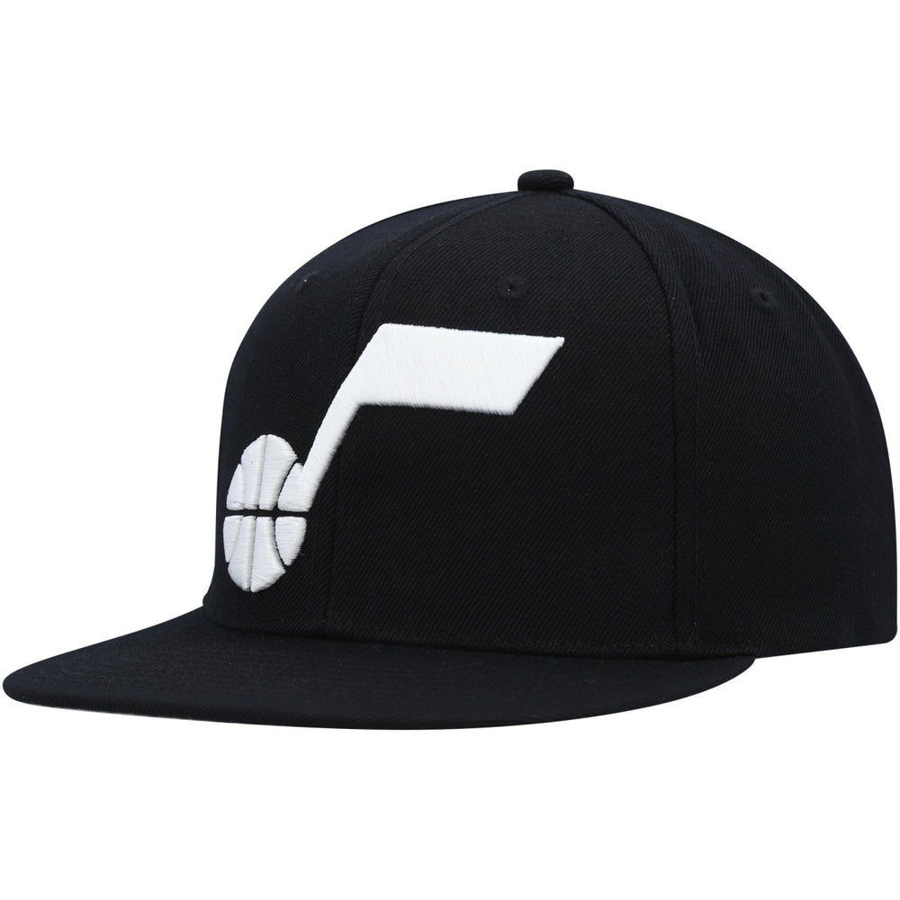 Utah Jazz Ground 2.0 Snapback Hat Black - Mitchell & Ness