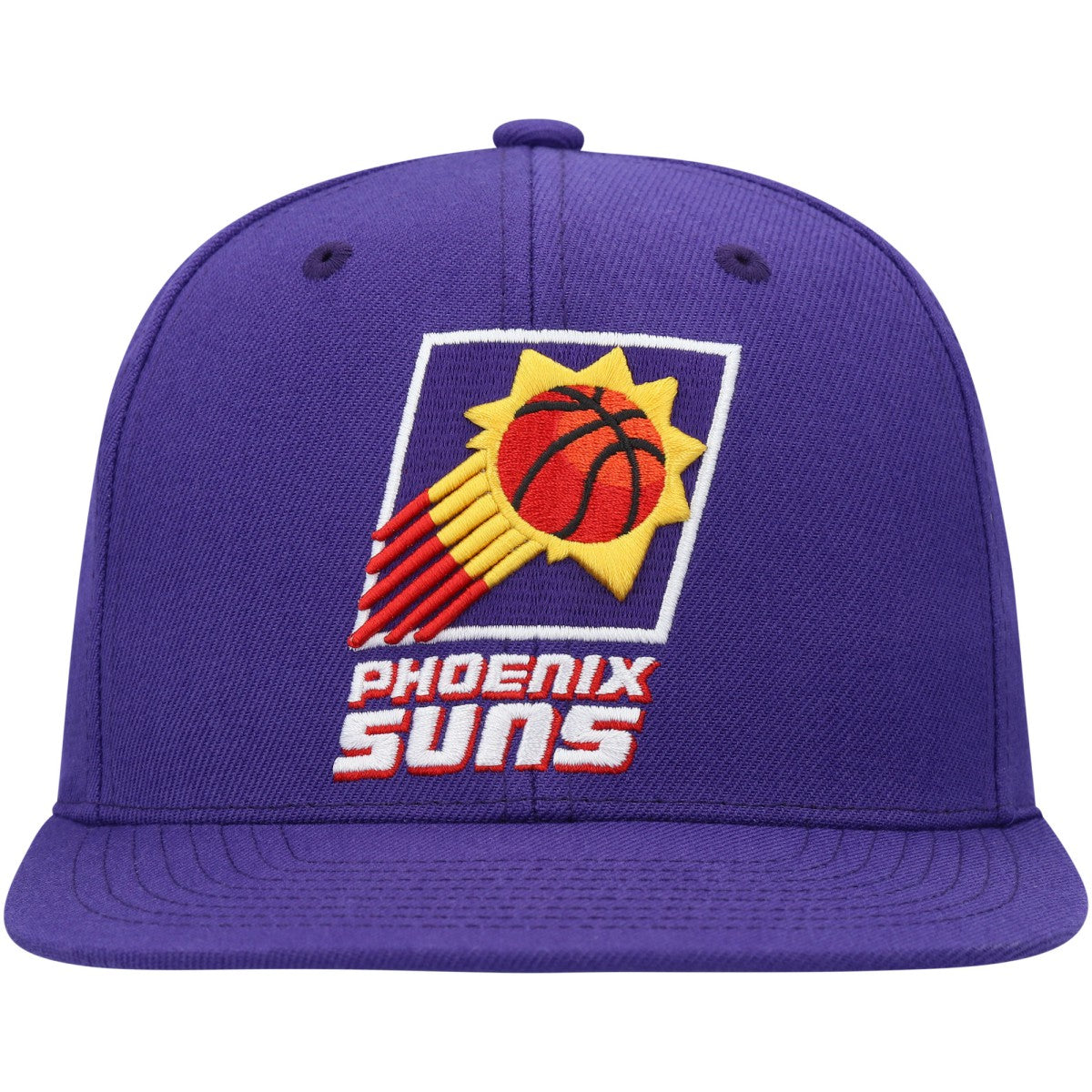 Phoenix Suns Hardwood Classics MVP Team Ground 2.0 Fitted Hat Purple - Mitchell & Ness outlet