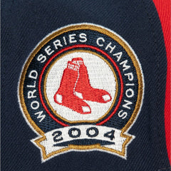 Boston Red Sox Mitchell & Ness Bases Loaded Fitted Hat - Red/ Hats