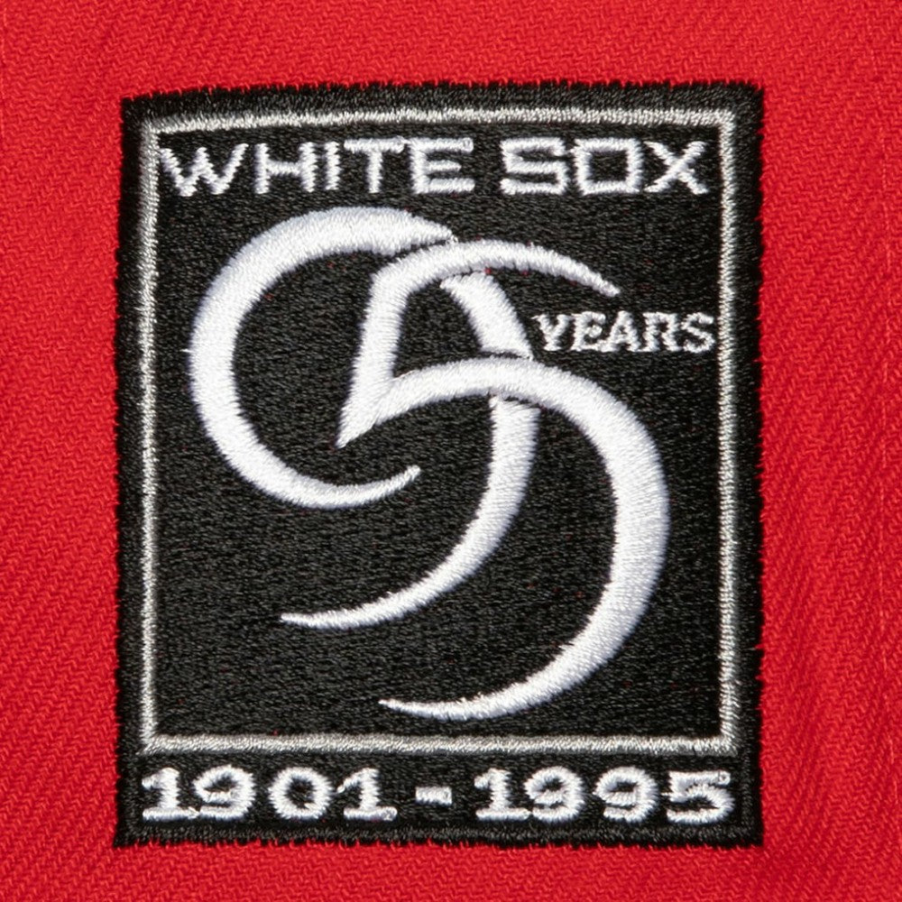Chicago White Sox Mitchell & Ness Bases Loaded Fitted Hat - Red/ Hats