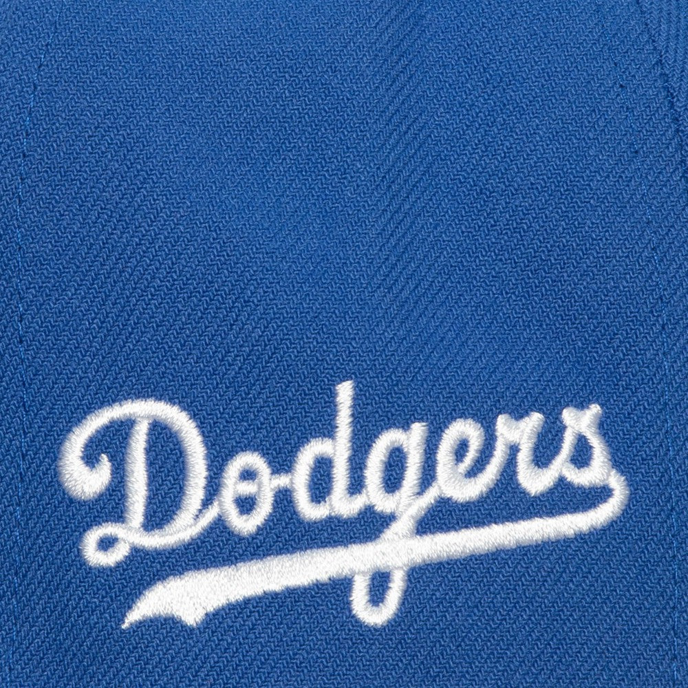Los Angeles Dodgers Mitchell & Ness Bases Loaded Fitted Hat - Royal/Gray Hats
