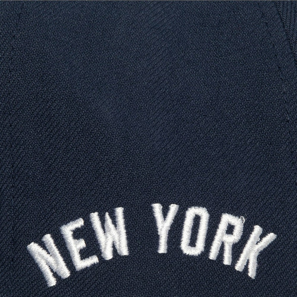 New York Yankees Mitchell & Ness Bases Loaded Fitted Hat - Navy/Gray Hats