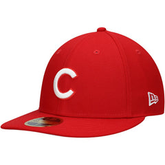 Chicago Cubs New Era Low Profile 59FIFTY Fitted Hat - Scarlet Hats