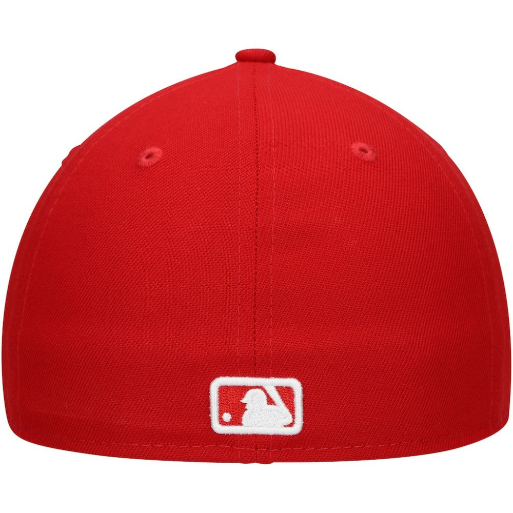 Chicago Cubs New Era Low Profile 59FIFTY Fitted Hat - Scarlet Hats