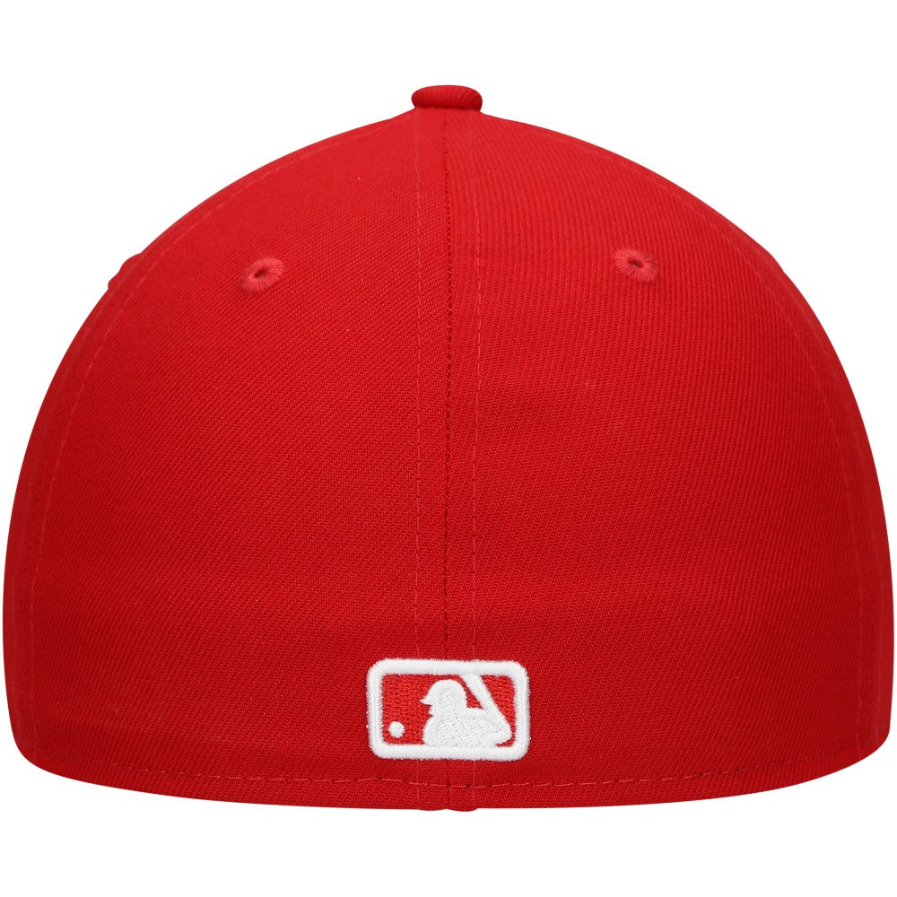 Milwaukee Brewers New Era Low Profile 59FIFTY Fitted Hat - Scarlet Hats