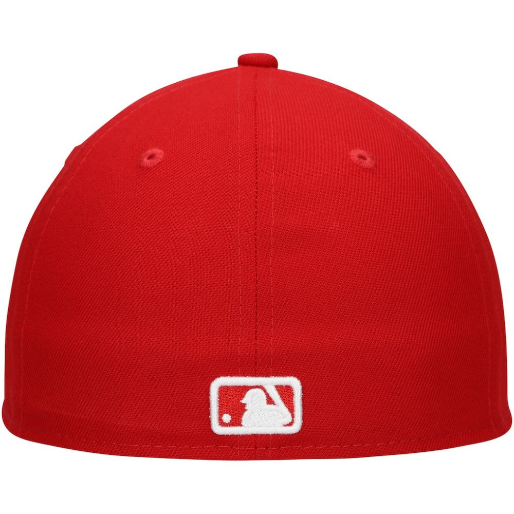 Pittsburgh Pirates New Era Low Profile 59FIFTY Fitted Hat - Scarlet Hats