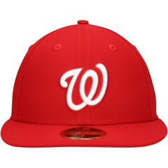 Washington Nationals New Era Low Profile 59FIFTY Fitted Hat - Scarlet Hats