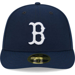 Boston Red Sox New Era Oceanside Low Profile 59FIFTY Fitted Hat - Navy Hats