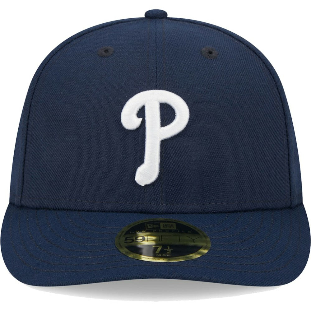 Philadelphia Phillies New Era Oceanside Low Profile 59FIFTY Fitted Hat - Navy Hats