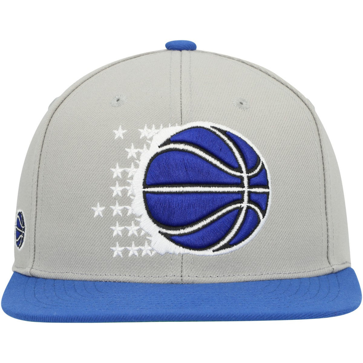 Orlando Magic Hardwood Classics Essentials 2.0 Snapback Hat Gray/Blue - Mitchell & Ness outlet