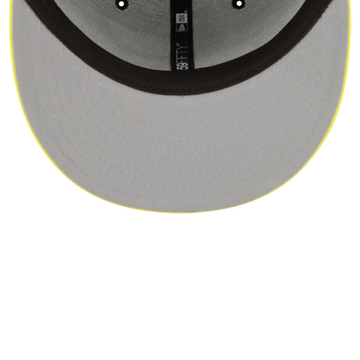 Utah Jazz 2-Tone 59FIFTY Fitted Hat Black/Yellow - New Era