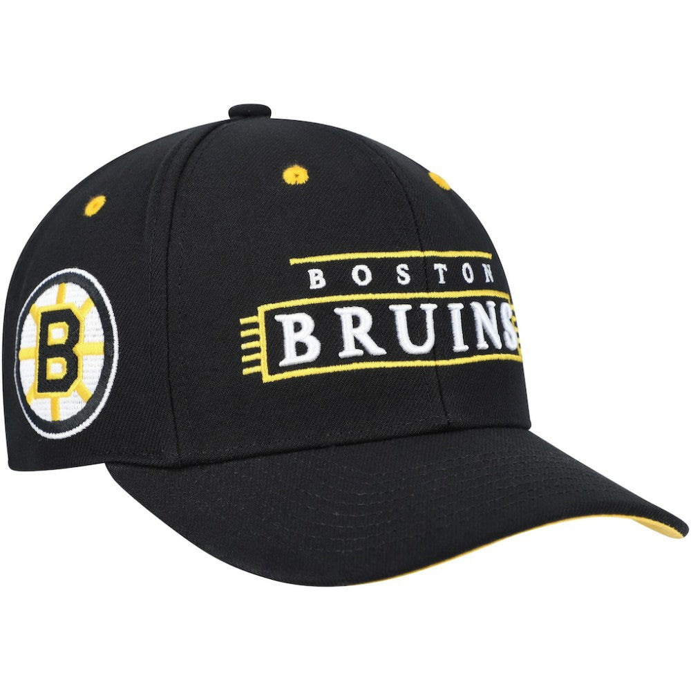 Boston Bruins Mitchell & Ness LOFI Pro Snapback Hat - Black | US 200023479