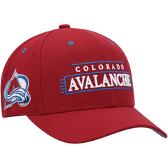 Colorado Avalanche Mitchell & Ness LOFI Pro Snapback Hat - Burgundy | US 200023484